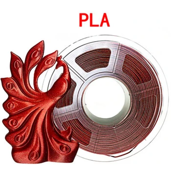3D Tlačiarne Vlákna CHKO Spotrebný materiál PLA1.75 1 kg Šumivé Červené Víno Lesk