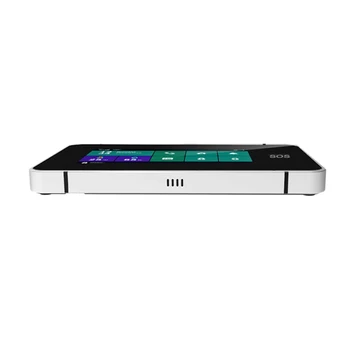 4.3 Palcový Full Touch Smart Home Alarm S0S Teplota Vlhkosť Alarm, Wifi, Alarm Systém Obrázok 2