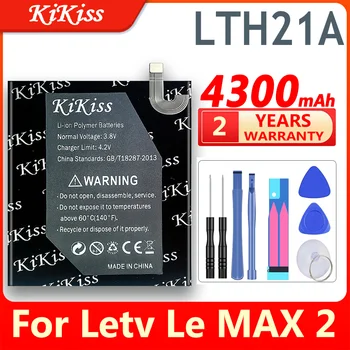 4300mAh LTH21A Pre Letv LeEco LeMax2 X822 X829 Le Telefón Le MAX 2/5.7 palcový/X821 X820 Mobilný Telefón Náhradné Batérie