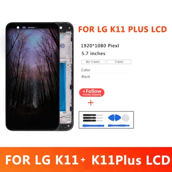 5.3 Display Pre LG K11 Plus LCD Dotykový Displej s Rámom Digitalizátorom. Zostaviť Pre LG K11 Plus Displej K11+ LCD K11 Náhradné