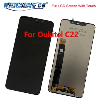 5.86 palcov 100% Originálne Pre OUKITEL C22 LCD Displej Dotykový Displej Pre Oukitel C22 Displej Digitalizátorom. Montáž +Nástroje