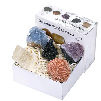 5 ks/Box Čierny Turmalín Prírodné Kamene A Minerály Crystal Drahokam Hrubým Vzorom Diy Šperky, Liečivé Pôvodné Kryštály