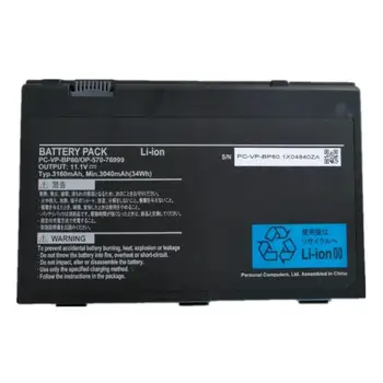 7XINbox 11.1 V 34Wh 3160mAh OP-570-76999 PC-VP-BP80 Pravý Notebook Batéria Pre Nec OP-570-76999 PC-VP-BP80 kontakty batérie Obrázok 2