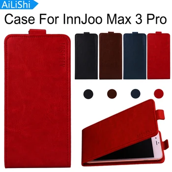 AiLiShi Factory Priamej! Prípad Pre InnJoo Max 3 Pro Luxusné Flip PU Kožené puzdro Exkluzívny 100% Špeciálny Kryt Telefónu Kože+Sledovania