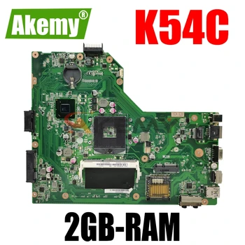 AKEMY K54C Notebook základná Doska Pre ASUS X54C Pôvodnej Doske 2GB-RAM PGA989