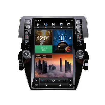 Android 10 4G+128 GB Pre Honda Civic 2016 2017 2018 2019 Auto DVD Multimediálne IPS Stereo Rádio, Video, Vstavaný DSP GPS Navigácie