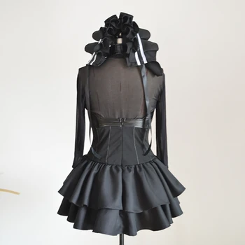 Anime Kantai Collectio Cos Cosplay Halloween žena dievčatá cosplay Gotické šaty set kostým Obrázok 2