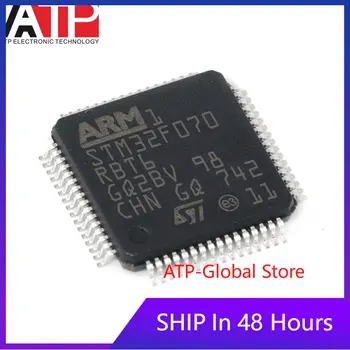 ATP1~100KS STM32F070RBT6 F070RBT6 LQFP64 Package 64-LQFP Vložené Microcontroller Čipu IC Integrovaný Obvod Zbrusu Nový, Originálny