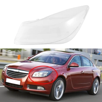 Auto Transparentné Tienidlo Predného Svetlometu Shell Kryt Objektívu Pre Opel Insignia 2009-2011