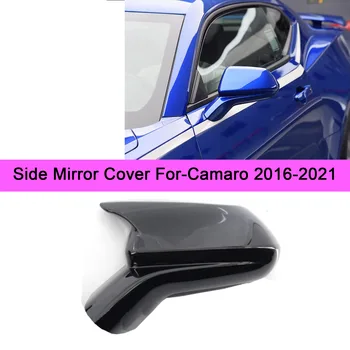 Auto Čierna Zadná Strana Zrkadlo Pokrytie Výbava Pre-Chevrolet Camaro 2016-2021 Obrázok 2