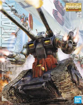 Bandai Gundam Model Auta Anime Obrázok MG 123 1/100 RX-75 Guntank Akčné Figúrky Zostaviť Zberateľskú Model Hračky, Darčeky pre Deti Obrázok 2
