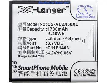 Cameron Čínsko 1700mAh Batériu 0B200-01070000, C11P1403 pre Asus A450CG, ZenFone 4.5