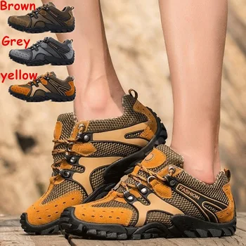 Cezhraničné detské vonkajšie horolezecké topánky s nízkym povrchu pomôcť, horolezectvo, obuv, outdoor mužov nízka turistická obuv rýchla voľba