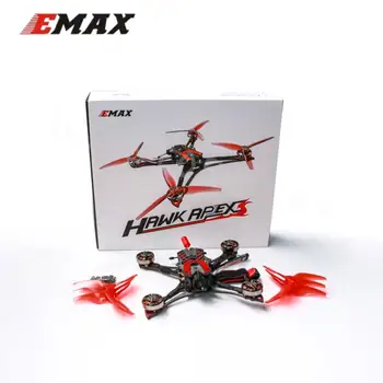 Emax Hawk Apex FPV Racing Drone ECOII2004 Motor 3.5-5Inch PNP /BNF ELRS Rx Quadcopter Runcam Nano HDZero FPV Drone 720p Kamera