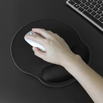 Ergonomická Podložka pod Myš s Zápästie Podpora Pamäťovej Peny Mouse Mat s Zápästí Zvyšok Pohodlné Počítač na Prenosný počítač hra