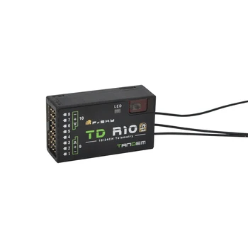 FrSky TD R10 Prijímač 2.4 G 900M Tandem Dual-Band FBUS Telemetry OTA Prijímač s 10 Kanál Pre X20 X20S X18 X24 PRÍSTUP Rádio Obrázok 2