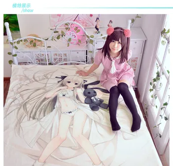 Japonské Anime Dátum Live Posteľ list Hodiť Deka posteľná bielizeň Prehoz Cosplay Darčeky Plochý List cd003 Obrázok 2