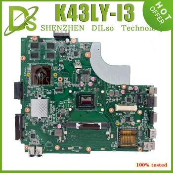 KEFU K43LY HD6470M 1G Doske Pre ASUS K43L X84HR K84HR X43L X84H K84H I3-2370 Notebook Doske REV2.0 3.1 5.0 100% Test OK Obrázok 2