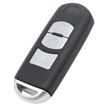 Keyecu Skutočné Smart Remote príveskom, 3 Tlačidlá 315MHz pre Mazda FCC ID: SKE13E-01, CMIIT ID: 2011DJ5486 Obrázok 2
