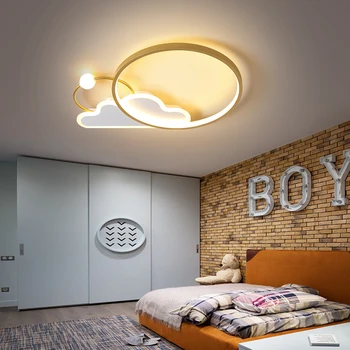 Moderné Jednoduchosť LED stropné osvetlenie, spálne, detskej izby domov ružové zlato modré železo Akryl Vnútorné Osvetlenie cloud tvar Lampy
