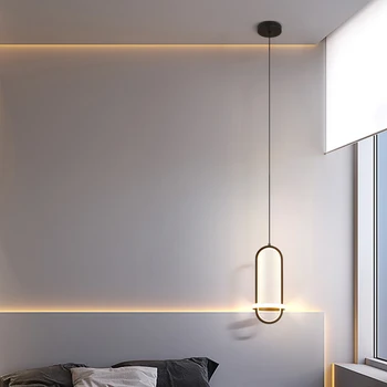 Moderné LED Prívesok Lampy, Reštaurácia, Bar Spálňa Posteli Tvorivé Minimalistický Domáce Dekorácie Luster Visí lampa