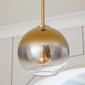 Moderné LED Sklenený Prívesok Svetlá pre Kuchyňa Nordic Dekorácie,Závesné Lampy Jedáleň Prívesok Lampy Domova Svietidlá