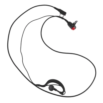 MOOL 2 Pin G Tvar Slúchadlo Headset Mikrofón Pre obojsmerné Rádiové Bezpečnosti Walkie Talkie Rádio Kenwood BAOFENG