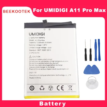 NewOriginal UMIDIGI A11 Pro Max Batéria Vnútorné Buite Mobil Výmena Batérie Príslušenstvo Pre UMIDIGI A11 Pro max Smartphone
