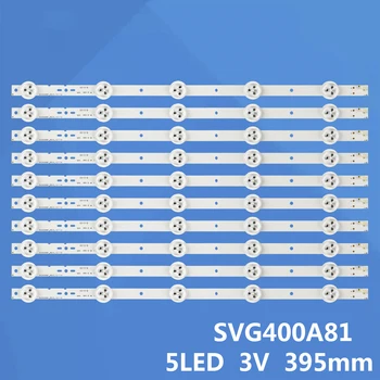 Nové 395mm 5LEDs LED Pásy Pre Sony 40 palcový TELEVÍZOR KLV-40R476A KLV-40R470A KLV-40R479A SVG400A81 S400H1LCD-1 SVG400A81_REV3_121114