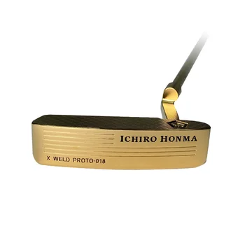 Nové Ichiro Honma Golf Club Mužov Gold Golf Putter s Kapucňou 33/34/35 Palec Ocele Hriadeľ Obrázok 2