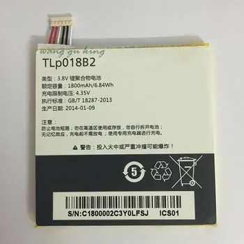 Nové TLp018B2 1800mAh 3.8 V Vysokú Kvalitu Li-ion Batéria pre Alcatel One Touch Idol 6030 SZ-6030D SZ-6030X