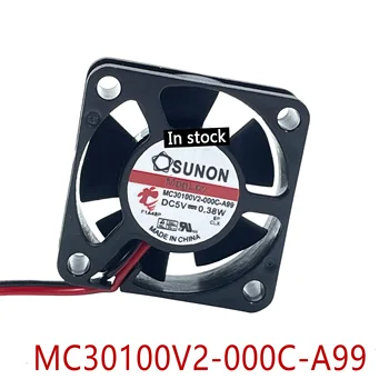 Originálne 100% pracujúcich MC30100V2-000C-A99 3010 5V 0.38 W Tiché Chladenie Ventilátor 4.6 CFM 8000RPM