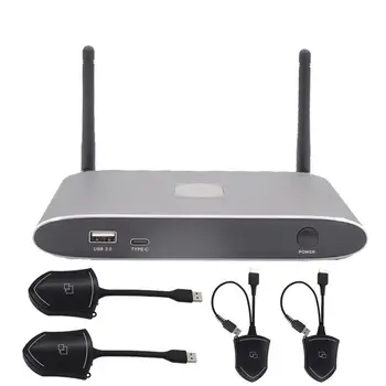 PAN-TECH 4K bezdrôtový prezentácia systému Airplay Google Chromecast Miracast UAC UVC cez Wifi dongle vysielač, prijímač