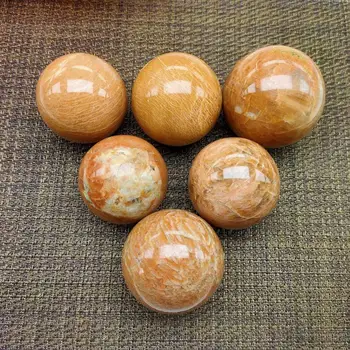 peach moonstone crystal ball piedras naturales y minerales piedra luna prírodné drahé kamene oblasti feng shui domova moderné