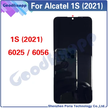 Pre Alcatel 1S (2021) 6025 6056 6025H 6025D LCD Displej Dotykový Displej Digitalizátorom. Montáž Pre Alcatel 1S 2021 Obrazovke Náhradné Obrázok 2
