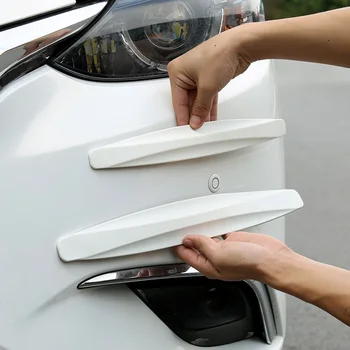 Pre XPeng G3 Nárazníka Nárazníka Pásy Dekorácie Úprava Anti-Scratch Pásy Screen Protector Auto Predný Nárazník Zadný Nárazník Tela