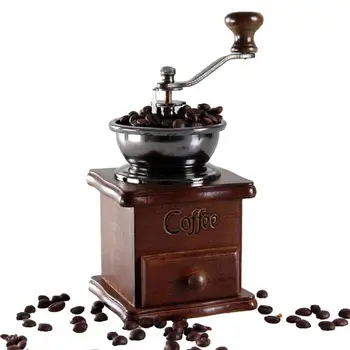 Prenosný Ručný Mlynček Na Kávu Espresso Coffee Bean Mlynček Nerez Burr Brúsky Ručné Nástroje Káva