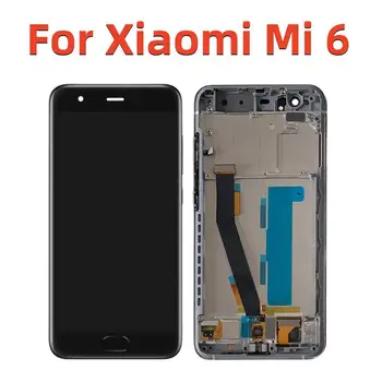 Pôvodné Mi6 LCD Pre Xiao Mi 6 Displej S Rámom 5.15