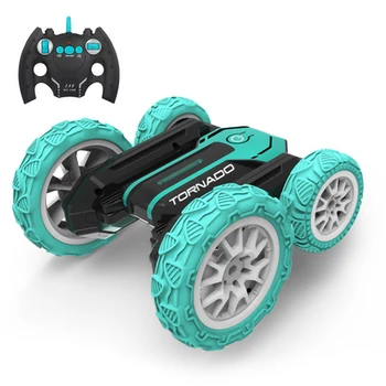 RC auto Stunt Kvitnutia high-rýchlosť otáčania obojstranné pešie roll Deformovaný Off-road Elektrické hračky spoplatnené zliatiny auto dary
