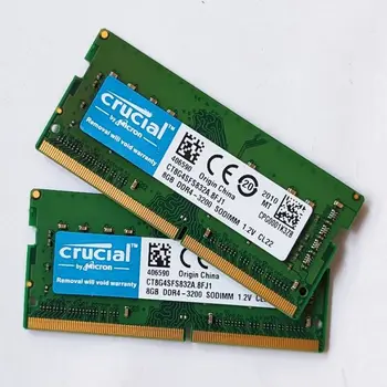 Rozhodujúce DDR4 RAM 8GB 3200MHz Notebook pamäť 8GB DDR4-3200 SODIMM 1.2 V Notebooku memoria 260pin