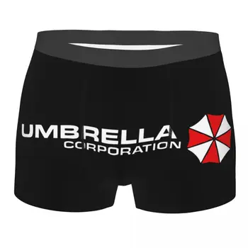 Sexy boxerky Nohavičky Mužov Umbrella Corporation Maska Bielizeň umbrella corporation Mäkké Spodky pre Homme