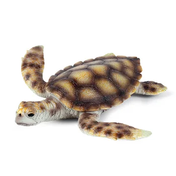 Simulované morského života zvierat model hračka Divoké morské korytnačky plastové zvierat statický model ozdoby