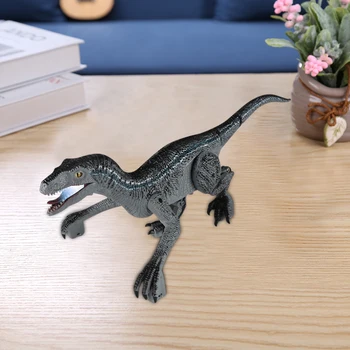 Simulácia Velociraptor Hračky s LED Oči Inteligentné Zviera Darček pre Deti Obrázok 2