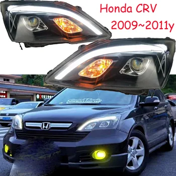 TaiWan Auto Styling Svetlometu Pre Honda CR-V CRV Svetlometu 2009~2011y čelová Lampa LED DRL Pre Honda Crv Hmlové Svetlo