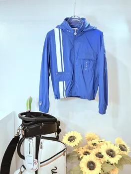 Tenké dievčatá golfové oblečenie, dlhé rukávy windbreaker bunda na zips, mládež, šport GOLF kórejská verzia all-zápas golfové oblečenie