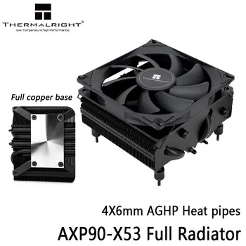 Thermalright AXP90-X53 Čierny Plný nízkoprofilový CPU Chladič Vzduchu 53 mm Výška S 92mm PWM Chladiaci Ventilátor pre AMD AM4 Intel 115X 1200