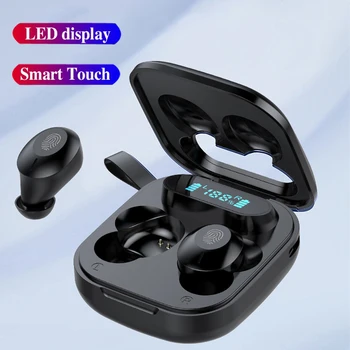 TWS Bezdrôtové Slúchadlá Bluetooth 5.0 Touch Slúchadlá Stereo In-ear Športové Herné LED Displeja Vodotesný Hifi Slúchadlá S Mikrofónom Fone