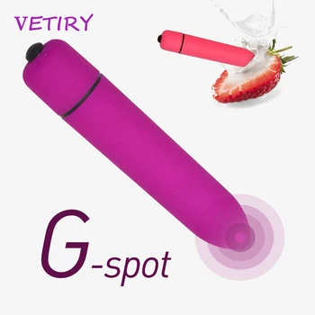 VETIRY 10 Rýchlosť Bullet Vibrátor Vibrátor G-spot Masáž Klitorisu Pošvy Stimulátor Sexuálne Hračky pre Ženy Masturbator Dospelých Produkty