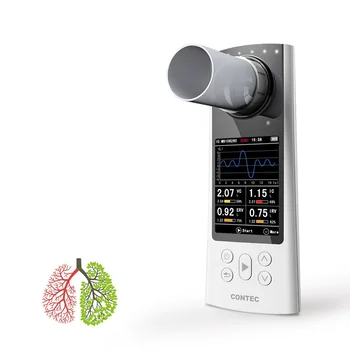 VEĽKÝ problém CONTEC NOVÉ SP80B Farebný Displej softvér usb Bluetooth lekárske ručný prenosný Spirometer