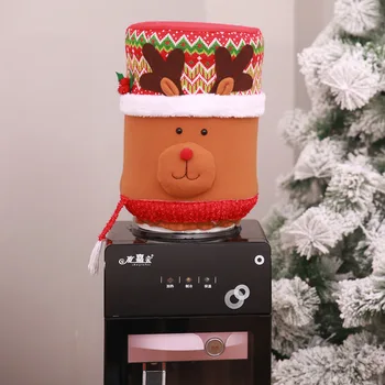 Vianoce, Nový rok DIY štedrý Deň Dekorácie Office Zásobník Vody Vedro Pitnej Cartoon Prachu Nastaviť zariadenie Domácnosti Zdobiť